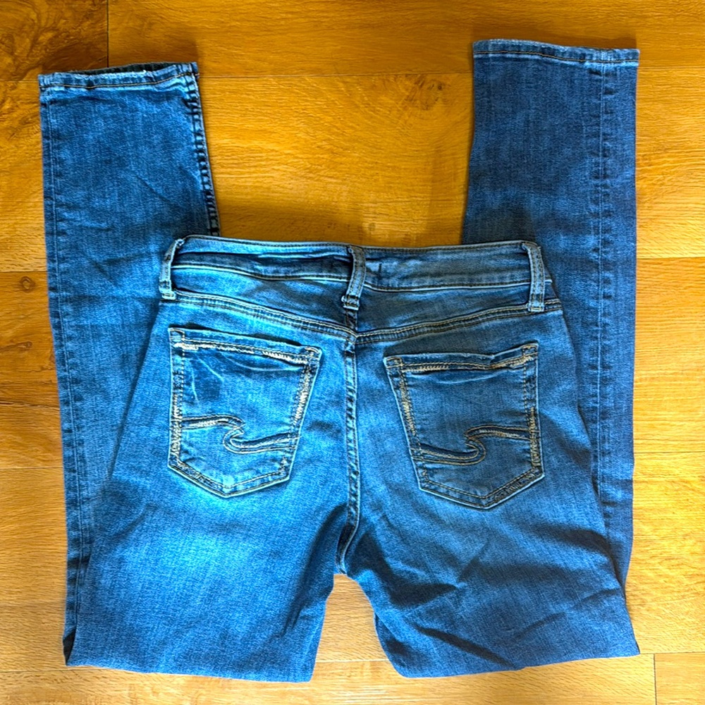SILVER JEANS (SUKI SLIM) W27/L27 EUC